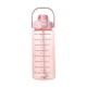 thumbnail image 1 of Botella de agua deportiva de 2 litros con pajita para hombre y mujer, botellas de agua para Fitness, botella de agua fría para exteriores con marcador de tiempo, Drinkware1, 1 of 4