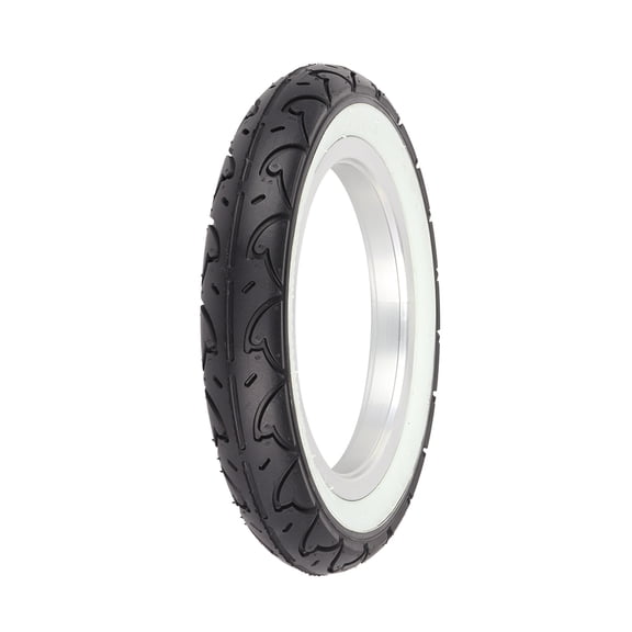 PRO Bicycle 12.5’s Bicycle Bike Scooter Stroller Tire in Size 12 1/2" x 2 1/4" Black/White Sidewall