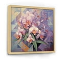 thumbnail image 2 of Designart "Sophisticated Geometric Lavender Arrangement" Bouquet Floater Framed Wall Decor, 2 of 5