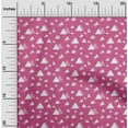 thumbnail image 1 of oneOone Cotton Poplin Fabric Triangle Geometric Fabric Prints By Yard 42 Inch Wide, 1 of 4