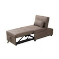 thumbnail image 7 of Kings Brand Furniture Multi-Function Ottoman, Sofa Bed Sleeper, Convertible Chair, Dark Grey, 7 of 7