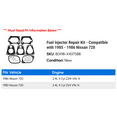 thumbnail image 2 of Fuel Injector Repair Kit - Compatible with 1985 - 1986 Nissan 720, 2 of 2