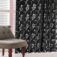 thumbnail image 4 of Xihbxyly Juego de Cortinas con Hojas Románticas, Filtro de Luz Natural Suave, Decoración Elegante para El Hogar, Estilo Moderno, Regalo para Seres Queridos, 2 Piezas, Poliéster, 100 X 130 Cm, 4 of 4