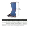 thumbnail image 2 of Amdohai 1 Paire de Cache-Jambes Imperméables pour Femmes et Hommes, Protection de Jambe pour Ski Randonnée Escalade, 2 of 7