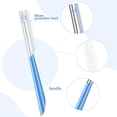 thumbnail image 4 of 10 Pcs Face Razor Women Exfoliating Dermaplaning Tool Precision Blade Pink, 4 of 4