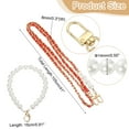 thumbnail image 2 of Purse Chain Strap, Replacement Strap with Phone Lanyard, 41 Inch, Gold & Red, 2 of 7