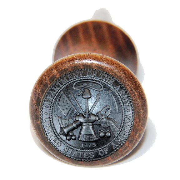 Custom United States Army wine bottle stopper