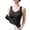 Black, variant on Women's Post Mastectomy Camisole with Breast Prosthesis Pockets, Removable Padded Bra Top, Soft Seamless V Neck Wirefree Post Surgery Recovery Tank Top for Daily Wear Black,L