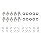 thumbnail image 1 of 10 Set Guitar Jack Metal Mono Standard Size Good Contact Electric Guitar Jack Replacement 6.35mm, 1 of 5