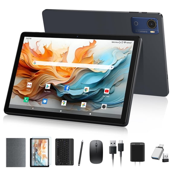 Tablet MEIZE 10.1" Android 16 12 GB de RAM 64 GB de almacenamiento 7000 mAh