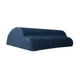 thumbnail image 4 of Reposapiés para debajo del escritorio Almohada reposapiernas para debajo del escritorio Almohada reposapiés para coche Azul oscuro, 4 of 9