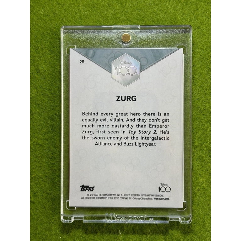 ZURG Disney 100 PINK REFRACTOR #/399 Toy Story 2 CARD 2023 Topps ZURG Disney 100 PINK REFRACTOR #/399 Toy Story 2 CARD 2023 Topps