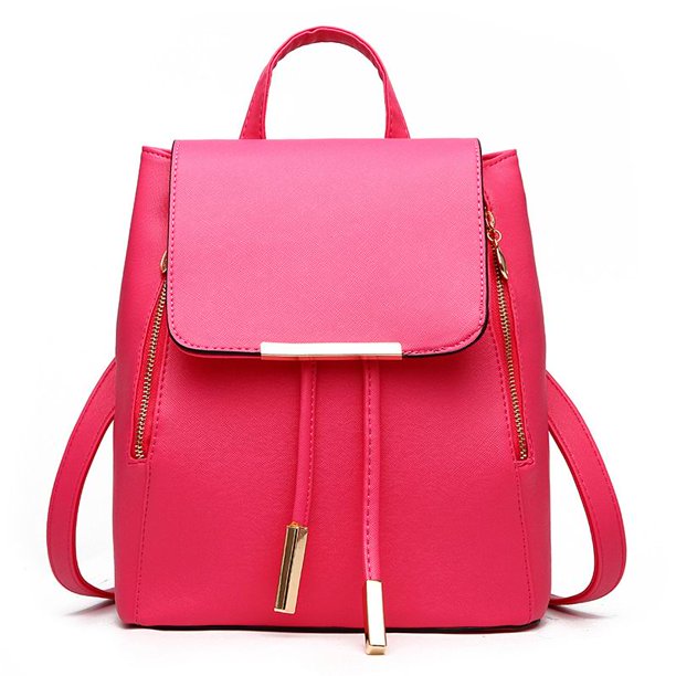 Badenro-Mochila de cuero para mujer, morral Escolar de alta calidad, para adolescentes y niñas, gran oferta Fivean unisex