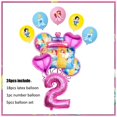 thumbnail image 3 of Suministros de decoración para fiestas de cumpleaños de princesas de Disney, Blancanieves, Bella, princesa, plato de papel, servilleta, taza, globo, baby shower para niños, 3 of 5