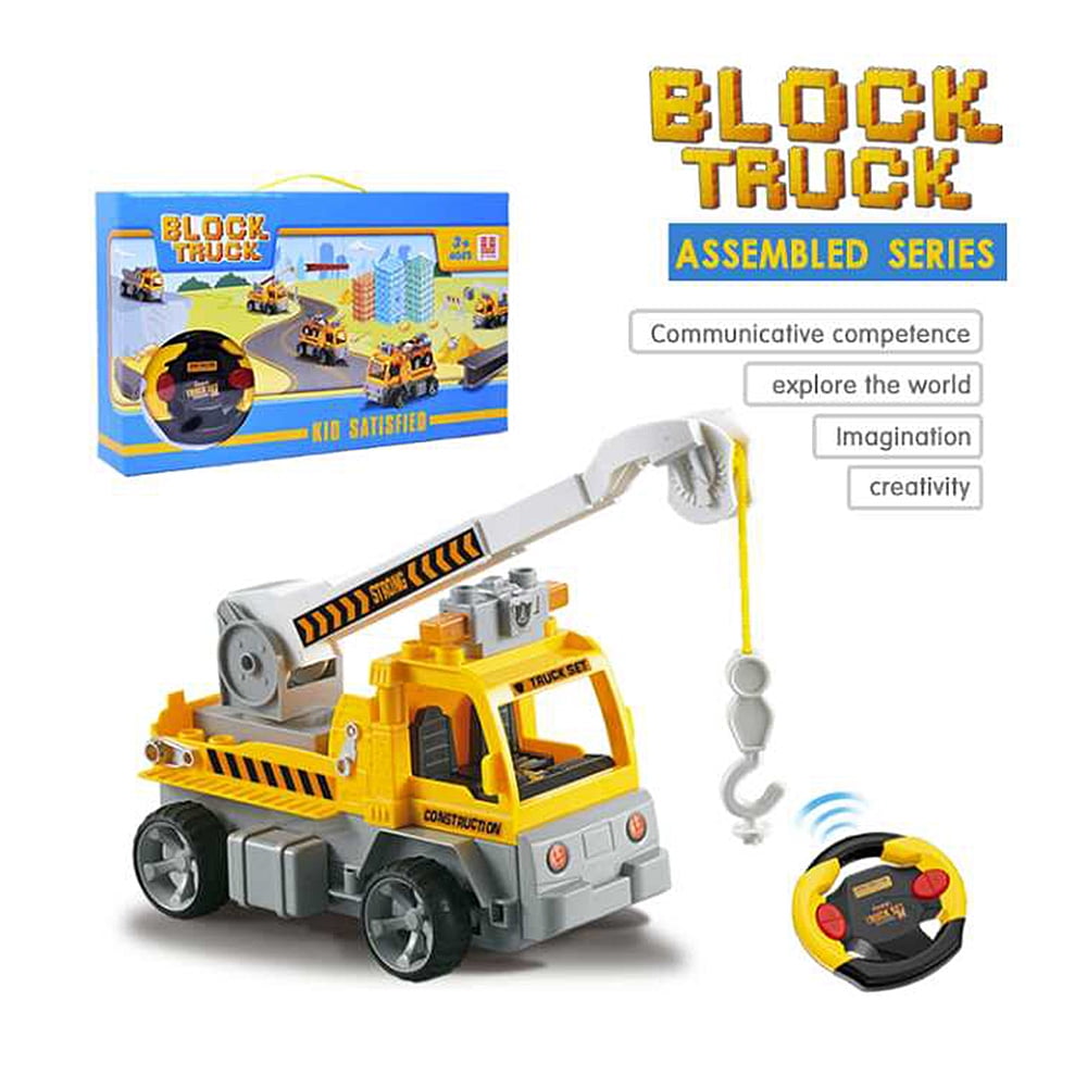 remote control construction toy set