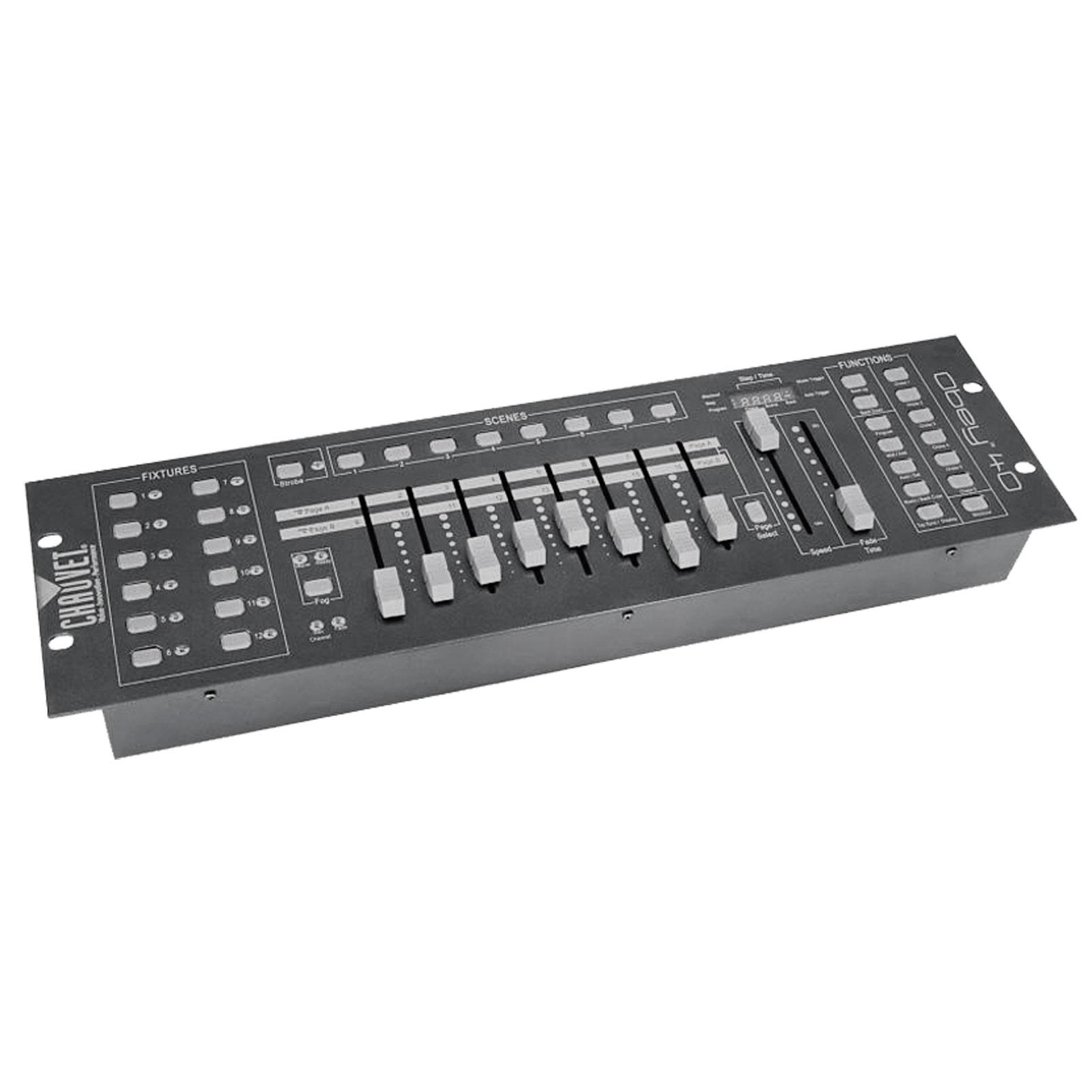 Chauvet DJ Obey 40 DMX Controller with Case Package