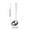 Short, variant on 304 Stainless Steel Serving Spoon - Thickened Hot Pot Ladle Large Capacity Soup Scoop Kitchen Serving Utensil Restaurant Grade(Long)