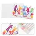 thumbnail image 3 of 12 Sets Jump Theme Party Invitations Fun And Unique Birthday Invite Cards With Envelopes For Boys And Girls Kids Parties And Celebrations, 3 of 8