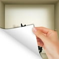 thumbnail image 5 of Mi Alma Brown/Black Animal 3D Niche Vinyl Wall Decals For Home and Office, 3pcs, 5 of 5
