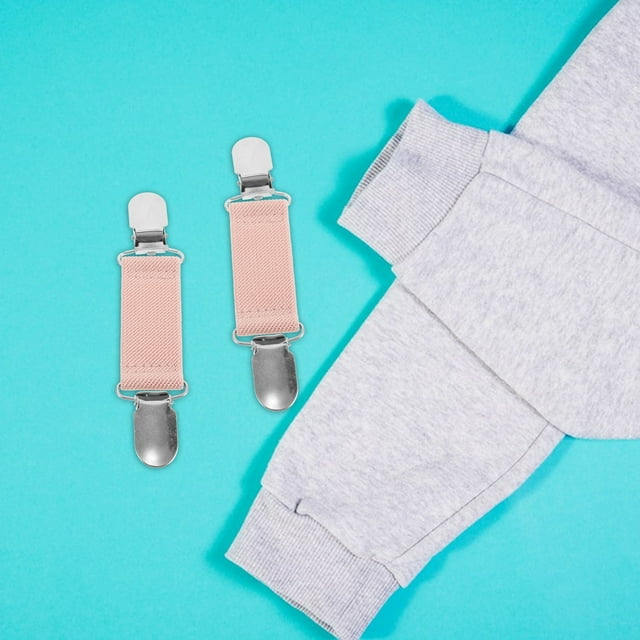 OULII 4 Pcs Clips d'Extension de Taille Élastiques Coupe-Vent Résistants à l'Eau pour Cyclisme en Plein Air Randonnée