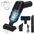 thumbnail image 1 of 9000Pa Wireless Car Vacuum Cleaner  120W High power Cordless Handheld Auto Vacuum  Home&Car Dual Use Mini Vacuum Cleaner With Built-in Battrery black, 1 of 7