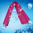 thumbnail image 4 of Reusable Ice Towel, Microfiber Hyper-evaporative Soft Breathable Cooling Towel For Yoga Sports Gym, 4 Pack Multipurpose Chilly Towel, Perfect For Outdoor Adventures & Indoor, 4 of 6