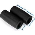 thumbnail image 3 of Yes4All Xtreme Grip Thick Bar Muscle Builder, Black, Pair, 3 of 7