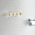 thumbnail image 6 of deevoka Broom Holder Non Slip Broom and Mop Organizer for Bathroom Warehouse Kitchen Beige, 6 of 9