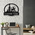 thumbnail image 4 of Craftnamesign Custom Wine Bar Metal Wall Art LED Light, Personalized Alcohol Drinking Name Sign, 4 of 5
