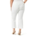 Jessica Simpson Women's and Women's Plus Daisy Ankle Flare Jeans, Sizes