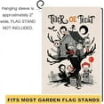 thumbnail image 6 of Halloween Trick or Treat Garden Flag Vertical Double Sided Farmhouse Burlap Yard Outdoor Decor 12.5 x 18 Inches, 6 of 7