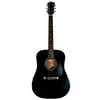 Main Street Guitars MA241BK 41-Inch Acoustic Dreadnought Guitar with High Gloss Black Finish