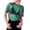 Green, variant on DuoJiaJ Mesh Tops For Women See Through Sheer Blouse Sexy Clubwear Party Shirts Women’s Casual T-Shirts Blue L