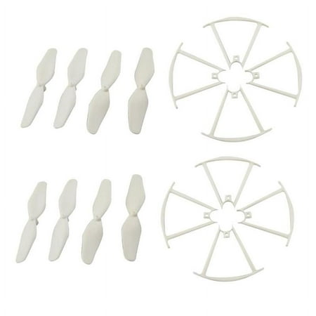 Image of 8 Pair Blade Protective Covers + Propellers for SYMA X20 X20W RC Drone Parts