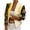 Yellow blouse tops for women, variant on USSUMA Women Tops Dressy Casual Long Sleeve, Blazer Jackets for Women Slim Fit Cardigan Vintage Graphic Print Coats Long Sleeve Crop Tops Office Suit Fall Female