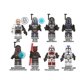 thumbnail image 2 of 8 Uds. Bolsa de Serie de películas militares minifiguras juguetes de bloques de construcción ensamblados para niños, 2 of 2