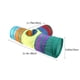 thumbnail image 4 of Túnel plegable para conejos, túnel interactivo para hámsters, túnel para esconderse, juguete de tubo para conejos., 4 of 5