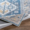 thumbnail image 6 of Surya Amelie AML-2315 94x122" Rectangle Chenille Rug in Dark Blue/Olive, 6 of 9