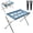 blue, variant on Foldable Pet Grooming Hammock with Stand, Dog Bathing Washing Station for Small Dogs Cats, with 2 Safety Straps, Space-Saving Home Grooming Table