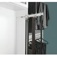 thumbnail image 5 of Rev-a-Shelf BRC-14CR 14" Mounted Pullout Belt Rack Organizer, Chrome (2 Pack), 5 of 8