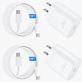 thumbnail image 1 of Cargador rápido Samsung, tipo C, 25 W, con cable de 10 pies, negro, 1 of 7