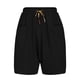 thumbnail image 5 of pstuiky Abreviatura para hombres, Pantalones cortos de verano con cordón y bolsillo de color liso para hombre Pantalones cortos cargo, 5 of 5