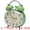 Green, variant on Unique Bargains Egg Shape Loud Dual Bell Alarm Clock Pink 4.5"L x 3.1"W x 5.8"H