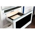 thumbnail image 2 of GE Profile PWL1126SWSS 24 Inch Built-In Microwave Drawer with 1.2 cu.ft. Capacity, 1000 Watts Cooking Power Stainless Steel, 2 of 5