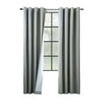 thumbnail image 3 of ThermaPlus Bedford Grommet (Set of Two) 52 x 84 Grey, 3 of 8