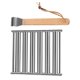 thumbnail image 4 of Soporte de rodillo para Parrilla para parrilla Calentador de cocina con mango de madera Rodillo para parrilla para perros calientes Rodillo sin palos Macarena Rodillo De Salchicha, 4 of 8