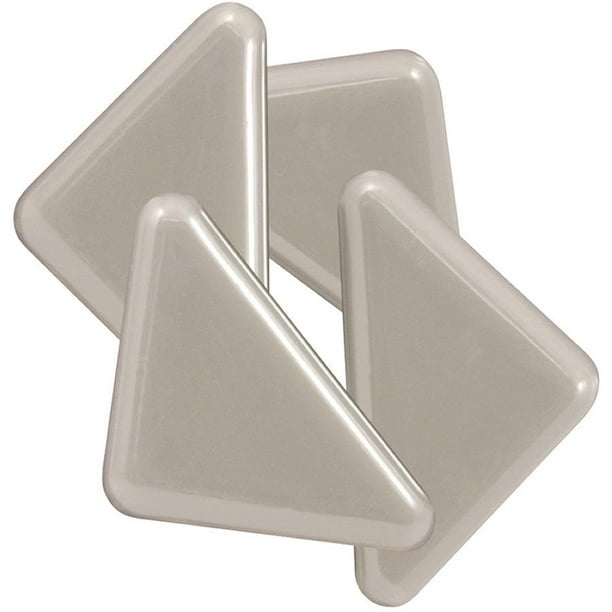 Waxman Consumer Group 4700695N 2" BeigeTriangle SelfStick SuperSliders