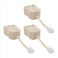 thumbnail image 2 of Divisor de Filtro DSL de 3 Uds para Línea Telefónica, Divisor de Conector Telefónico, Filtro DSL en Línea, Módem Telefónico, Filtro Divisor ADSL, 2 of 5