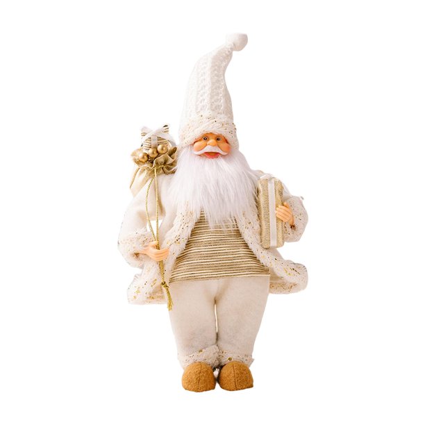 Figura de Navidad BLESIY muñeco de Papá Noel 42 bolsa de regalo Adorno LED