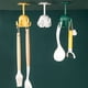 thumbnail image 5 of Moyic Colgador portátil desmontable autoadhesivo impermeable sin costuras gancho giratorio de 360 ​​grados estante de extensión de Accesorios de baño Amarillo, 5 of 6